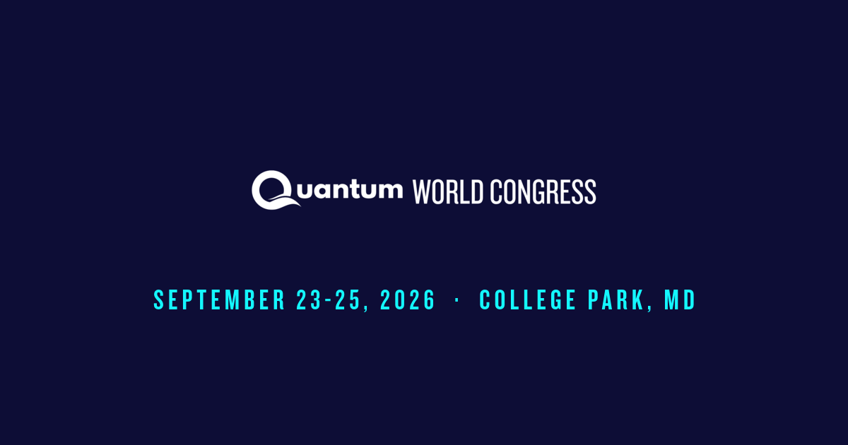 Quantum World Congress 2026 flyer